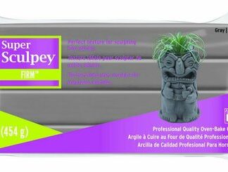 Super Sculpey Firm Gray (454g)