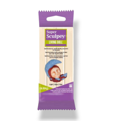 Super Sculpey Living Doll Light (454g)