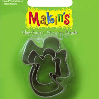 Makin’s izrezivači za glinu – Anđeli, set 3 komada