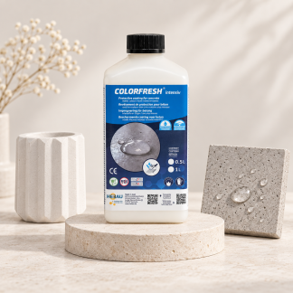 HEBAU COLORFRESH intensive – zaštitni premaz za gips i beton sa svilenkastim efektom