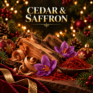 Cedar & Saffron – mirisno ulje za svijeće